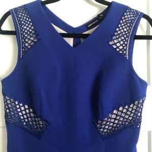 Karen Millen size 6 cocktail dress. Absolutely gorgeous blue.